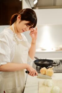 玉ねぎ　涙