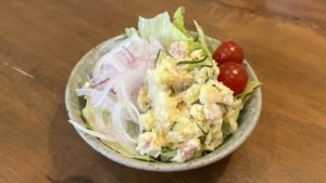 ポテトサラダの玉ねぎ