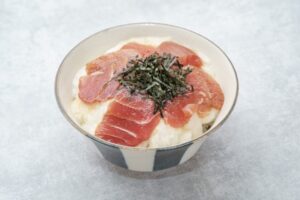 マグロ漬け　長芋