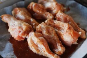 手羽元生焼け