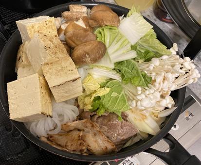 すき焼きの豆腐