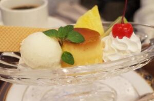 プリンアラモード