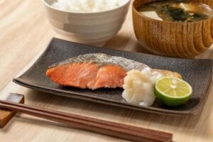 秋鮭料理