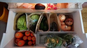 冷蔵庫　野菜室