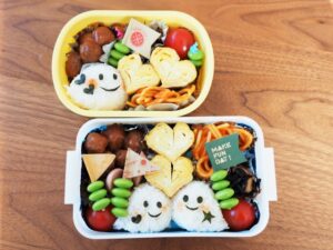 ハロウィンキャラ弁 おばけ