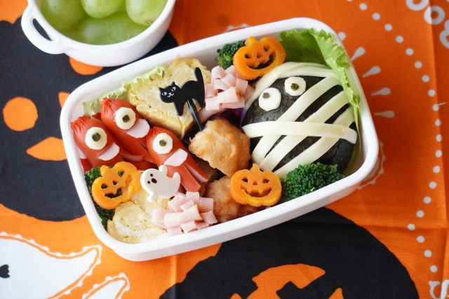 ハロウィンキャラ弁