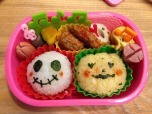 ハロウィンキャラ弁