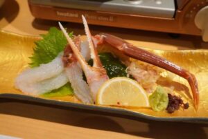 カニ刺身
