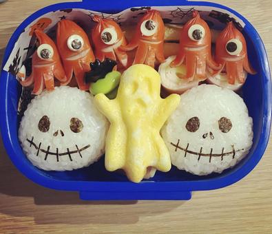 ハロウィン キャラ弁