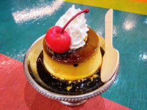 七五三　プリンに生クリーム