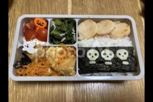 ハロウィン  キャラ弁