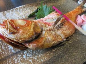 ノドグロ 塩焼き