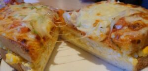 冷凍ピザトースト