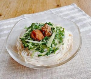 梅そうめん