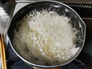 古い揚げ油