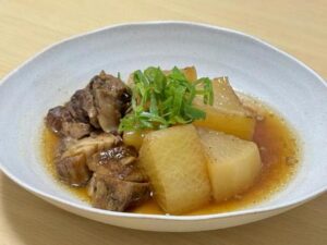 大根とお肉の和食煮