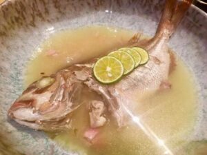 甘鯛 酒蒸し