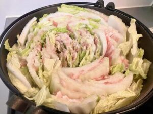 白菜と豚バラの重ね蒸し