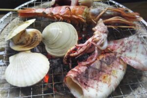 エビ・ホタテ・イカ　BBQ