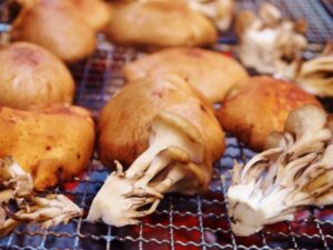 きのこ　BBQ