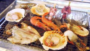 海鮮　BBQ
