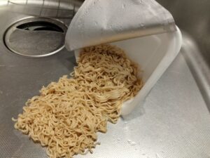 カップ焼きそば　失敗