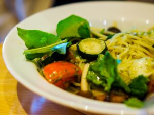 夏野菜パスタ