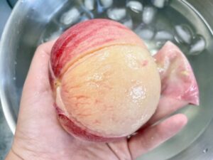桃 皮 むき方