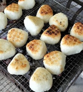 焼きおにぎり　BBQ
