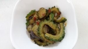 ゴーヤの味噌炒め