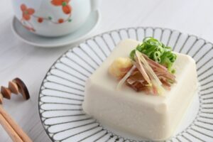 冷奴　みょうが