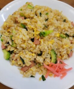 ゴーヤ入りチャーハン