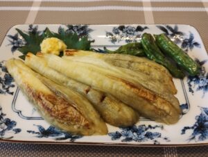 冷凍焼きなす
