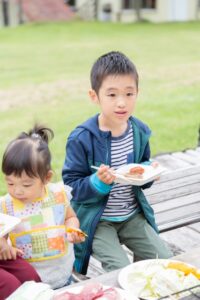 BBQ　子供