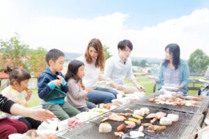 子供　BBQ