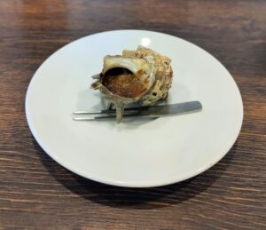 サザエ　バター焼き
