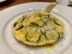ズッキーニ　オムレツ