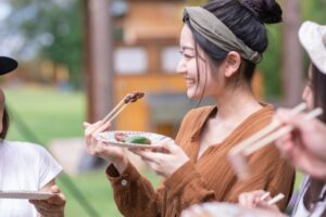 女性　BBQ
