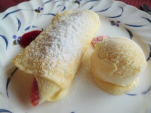 アイスクレープ風ロール