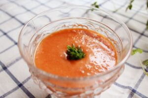 トマトの冷たいスープ
