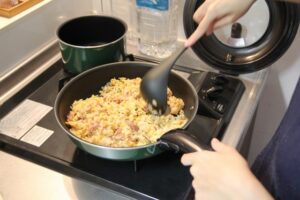 焼き飯をパラパラにする方法