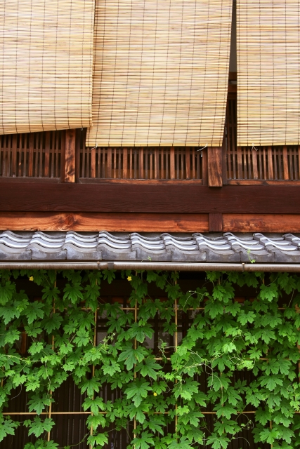 京都　町屋　夏