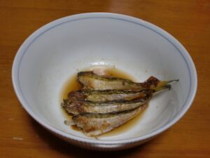 ハタハタ　南蛮漬け