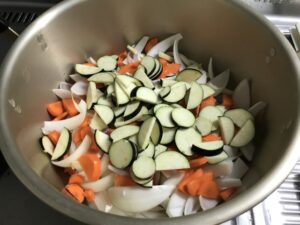 カレー作り