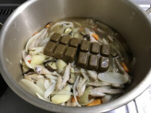 カレー作り