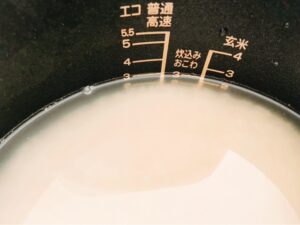 炊飯器　目盛り