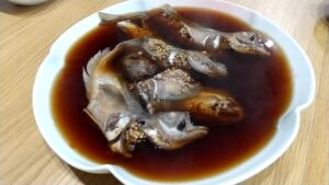 ハタハタ　煮付け