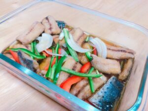 アジの南蛮漬け