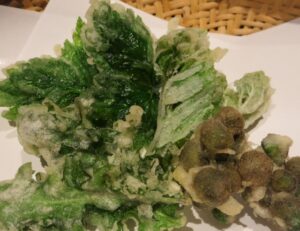  むかごの天ぷら
