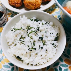 大葉たっぷり混ぜご飯